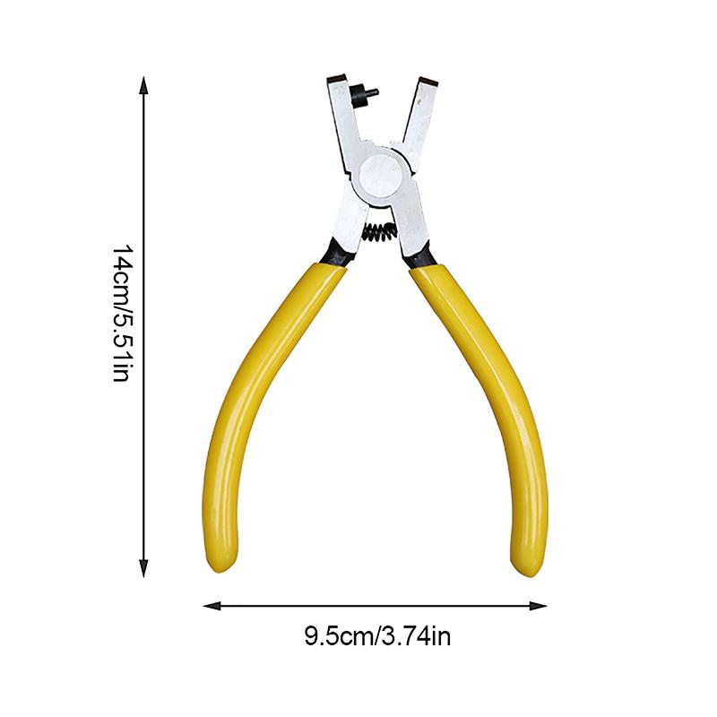 Universal Hand Strap Watch Band Belt Punching Puncher Leather Punch Tool Hole Pliers Tools 2.0mm