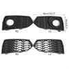 Car Front Fog Light Mesh Grille Radiator Stripe Bumper Grill for 2Series F22 F23 X37F