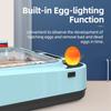 110/220V Egg Incubator Full Automatic Eggs Hatcher Brooder Bird Quail Chick Hatchery Incubator 64/6 Pcs Double-electric Brooder