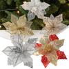 Julblomma Tyg+Plastblomma Diameter 18cm