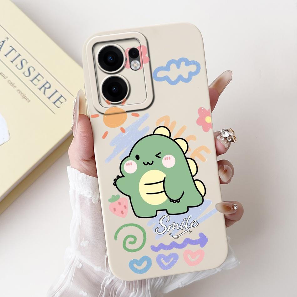 For OPPO Reno13 F 4G 5G Reno13 Pro Cute Cartoon Astronaut Cat Phone Case Reno 13F 13 13Pro Soft Silicone Shockproof Cases