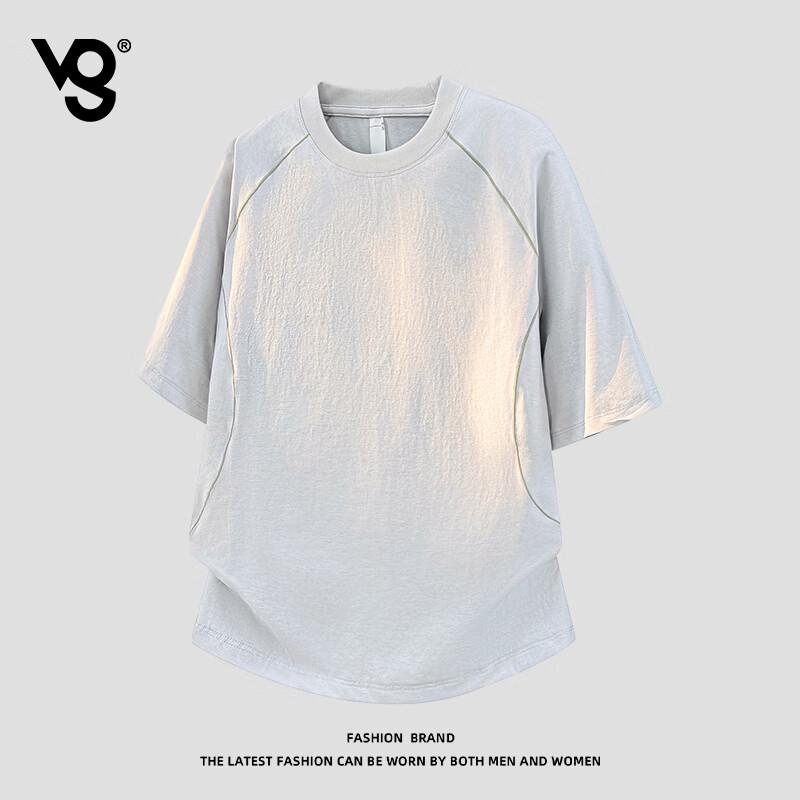 Мужская деконструированная спортивная футболка VUUG с вставками 3XL