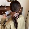 Multiuse Hair Tie Party Hair Decorative Hair Scrunchies for Shopping and Travel Casual Formal Event PU Leather Hair Rope