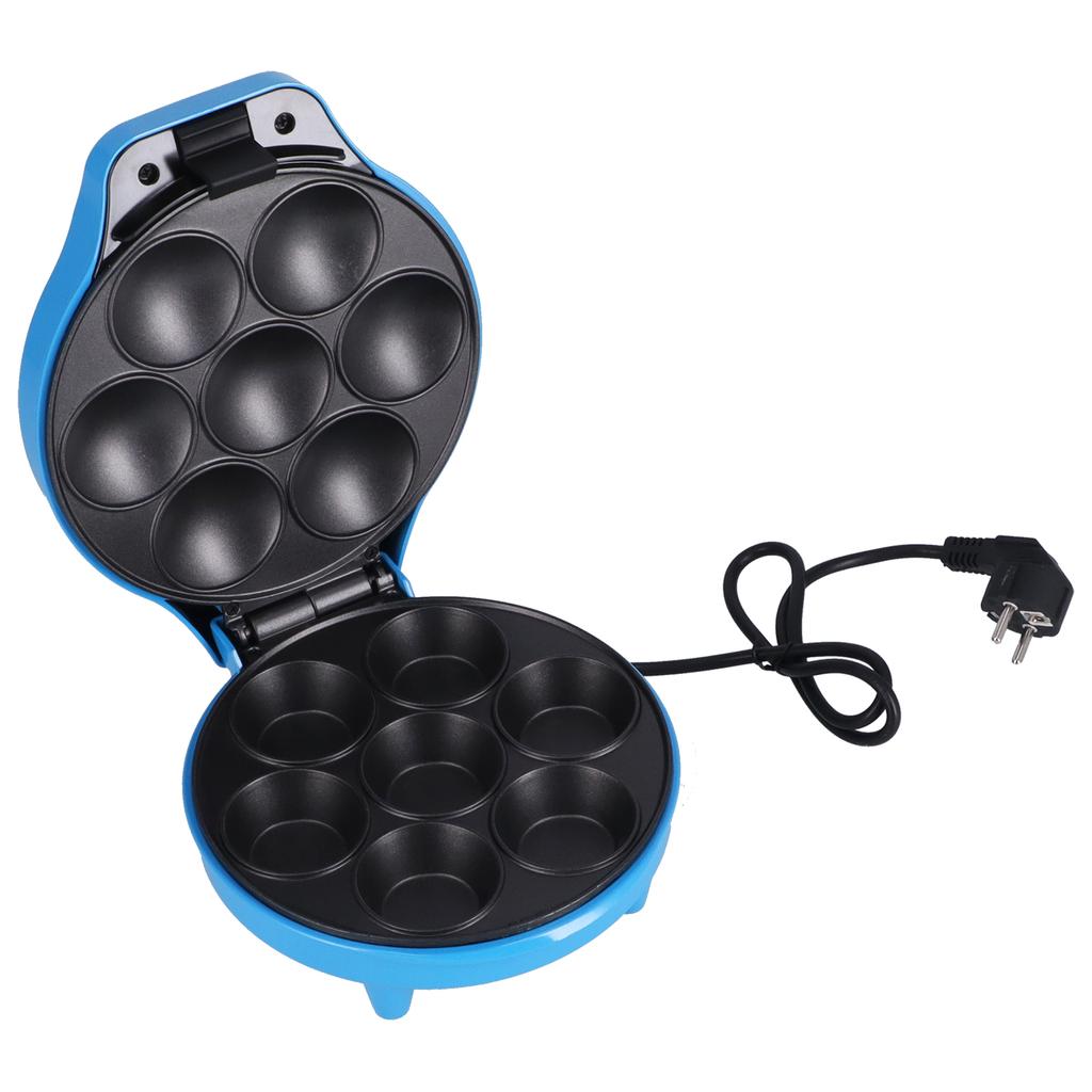 1200W Electric Donut Maker Breakfast Machine Non-Stick 7 Holes Doughnut Makers for Kids Household Multi-Functional Cake Machine