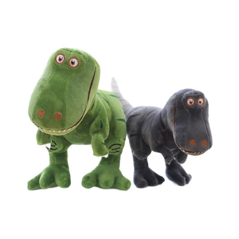 Large Dinosaur Plush Toy - Tyrannosaurus Rex & Triceratops for Boys