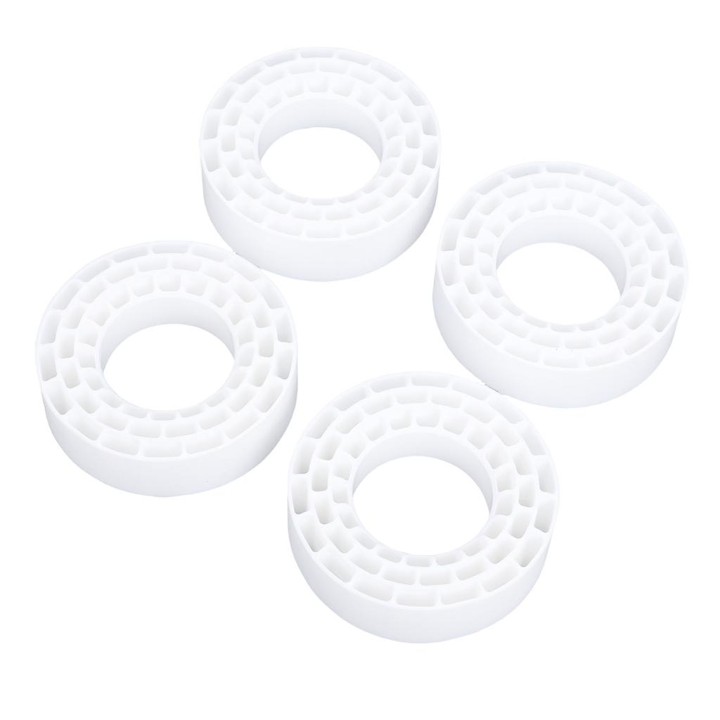 4pcs 1.55 Inch Wheel Tire Inserts Water Proof Double Layer Hollow Soft Silicone Tire Inner Fillers for RC Car Accessories
