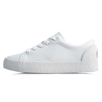 LiNing LN Vulc Classic Casual Sneakers Women Sneakers White AGCQ136-2