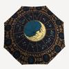 "Zodiac Wheel Astrology Chart Tapestry"Umbrella, Portable 3-Fold Compact Umbrella for Men & Women ES31