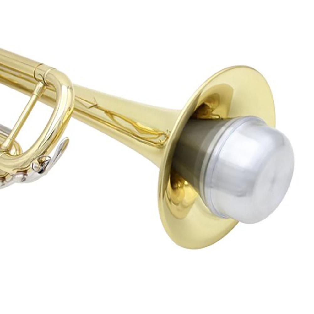 

Серебряная труба, аксессуар для приглушения, маленькая, практичная, немая труба, труба с глушителем