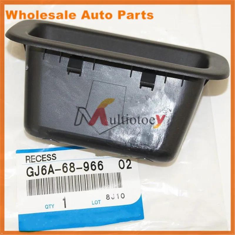 GJ6A-68-966 GJ6A-68-966-02 GJ6A-68-96602 New Black Interior Rear Trunk Lid Handle Trim for Mazda 3 5 CX-5 CX-7 RX-8 2007-2015 GJ6A-68-966