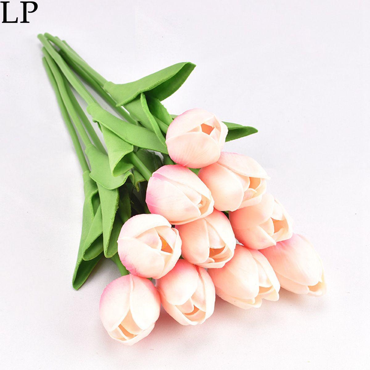 

5pcs DIY Decoration Home Wedding Room Tulip Tulipanes Fake Flowers Artificial Plant