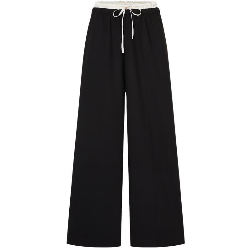 

MO&Co. Повседневные брюки прямого кроя с двойным поясом на кулиске XS 155