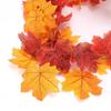 Autumn Maple Leaf and Pumpkin Vine Hanging Decoration for Home, Window, Mall, Bar, and Wall