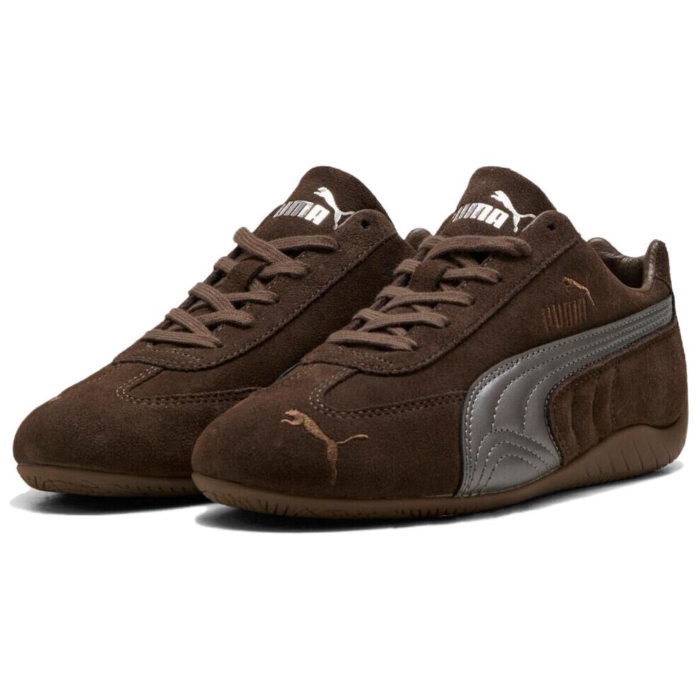 Puma Speedcat Lux Chocolate Gum Men Sneakers Brown 408198-01