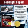Autoscheinwerfer-Restaurationsset Scheinwerfer Lampenschirm Kratzer Flecken Poliert Renoviert Wartung Reinigung Antioxidative Beschichtung