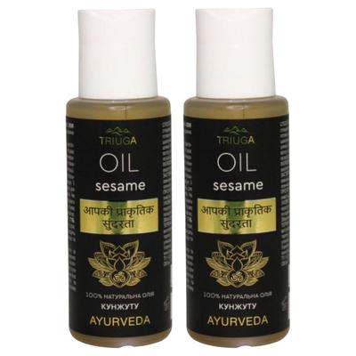 Set 2x Ayurveda Sesame Hair and Body Oil 150ml.