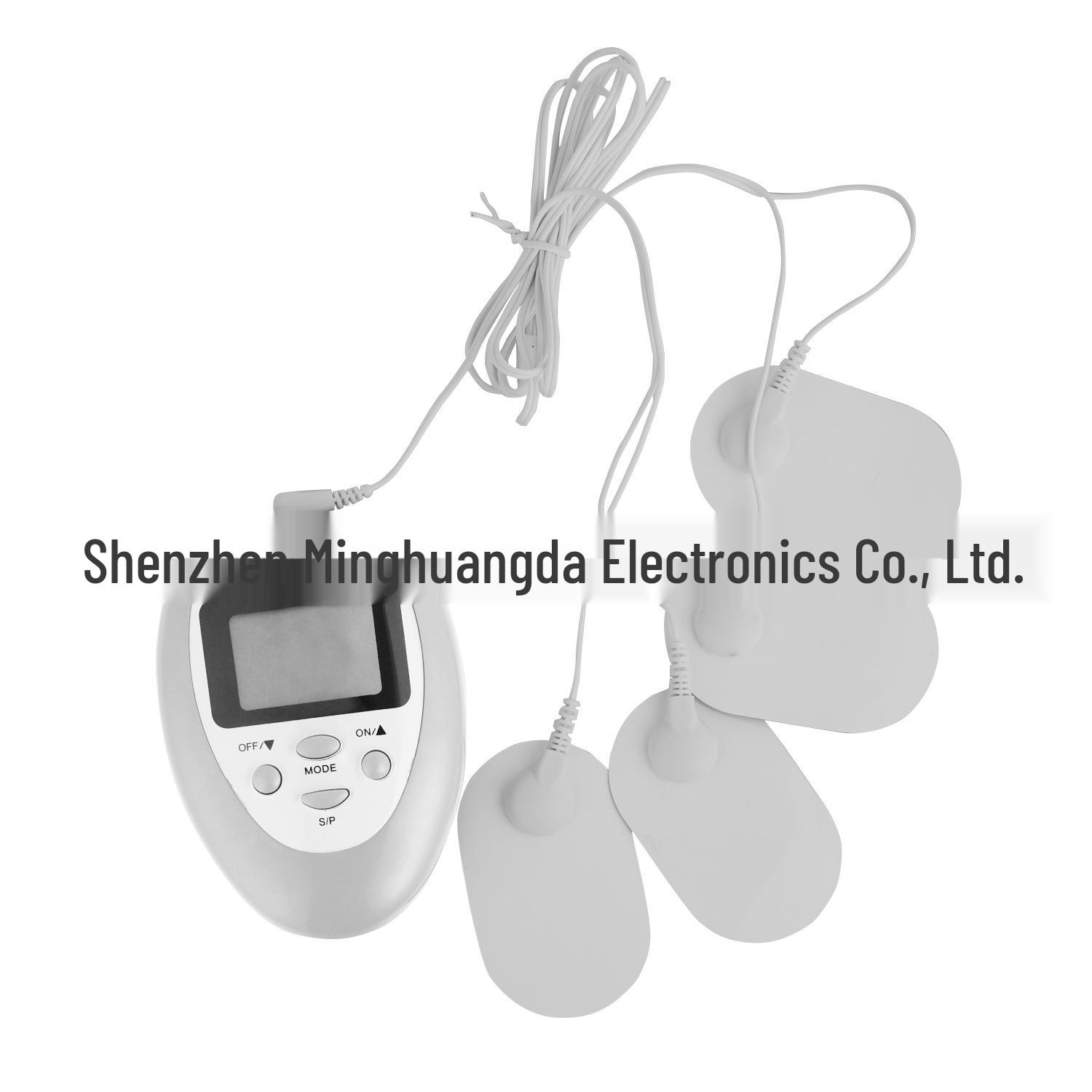 

EMS Intelligent Pulse Massager for Shoulder, Neck, Waist & Back Acupoint Therapy Custom Export in Various Colors белый