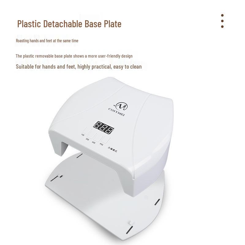 Portable LED Blue Smart Induction Manicure Lamp with Quick-Dry Gel Curing & Four-Speed Timer