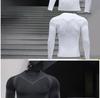 Herr Löpar-T-shirt Snabbtorkande: Andningsbar, Hög Elasticitet, Svettavledande Fitness Topp