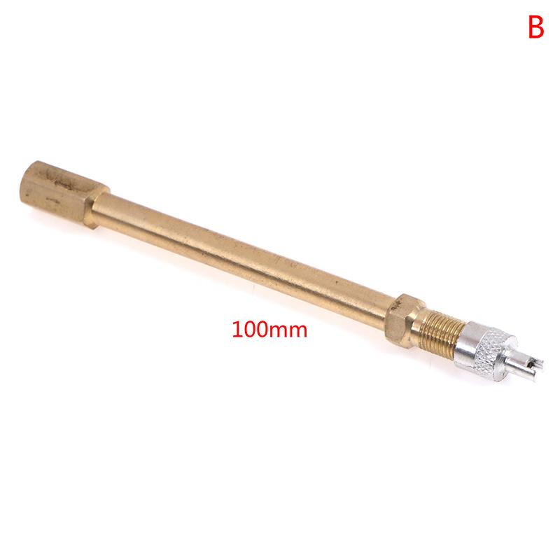 1PC Car Auto Truck Brass Wheel Tire Valve Cap Tyre Stem Extension Pole Extender
