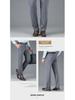 Herren Übergröße Lässige Elastische Anzughose - Slim Fit, Knitterfrei, Business Formelle Hose
