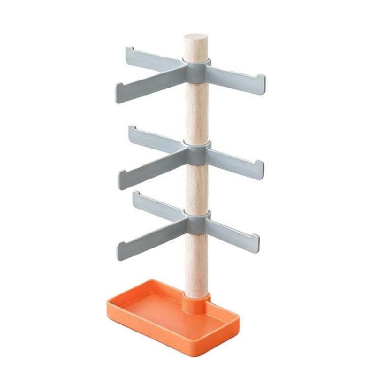 Durability Showcase Storage Wood Display Stand Glasses Frame Tray Eyeglasses Organizers Shelf Sunglass Holder Rack