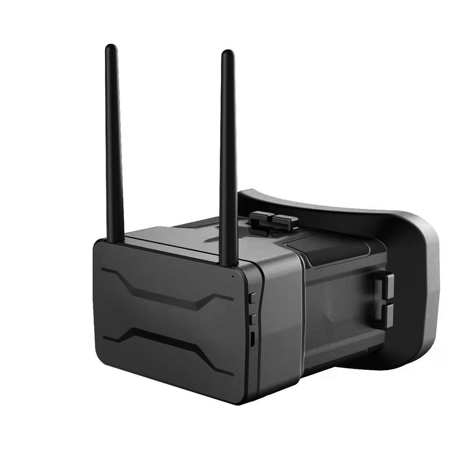 

5,8 ГГц FPV Goggles Immersive Flight Goggles HD Low-Latency Head-mounted Drone Glasses Відеогарнітура чорний