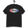 T-shirt Unisexe Inspiré du Logo Fairtex Noir & Bleu Marine Tailles S-5XL