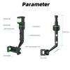 Car Phone Holder 360 Rotation Phone Cradle Universal Bracket Rearview Mirror Driving Recorder Rotatable Smart Phone Stand In Car
