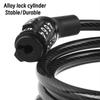 Combination Lock Suitable for Bicycles, Motorcycles, Electric Bicycles