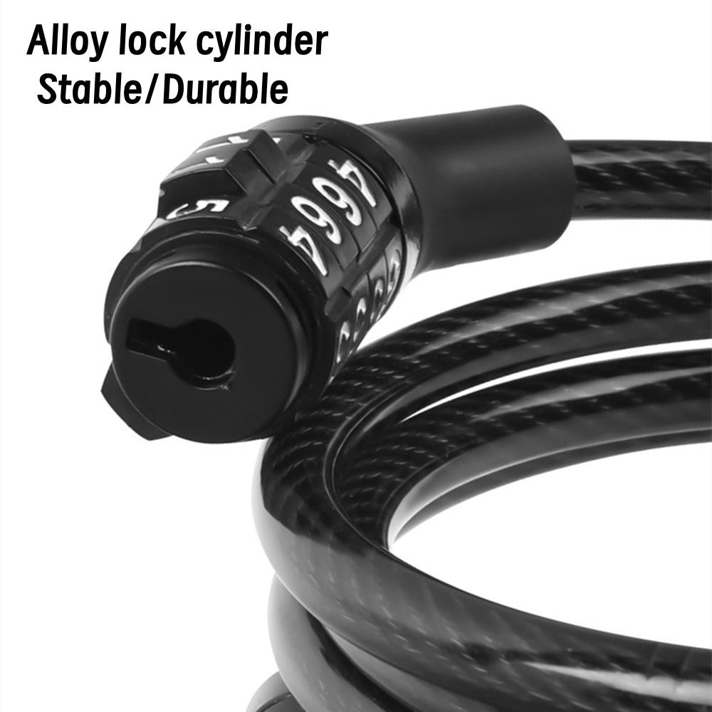 Combination Lock Suitable for Bicycles, Motorcycles, Electric Bicycles