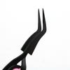 Stainless Steel Reverse Tweezers for Nail Art, Gel Polish, Crystal Nails, and DIY Extensions