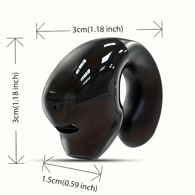 Mini Single Ear Bluetooth Wireless Headphone Ear-Clip Earphone Noise Reduction Bluetooth 5.3
