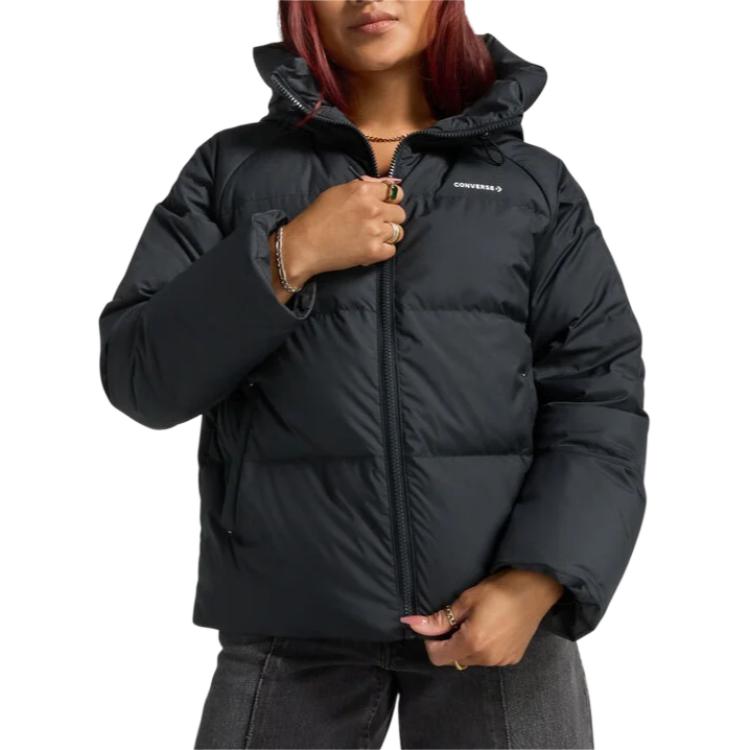 Модная укороченная пуховая куртка Converse 10026925-A02 XL