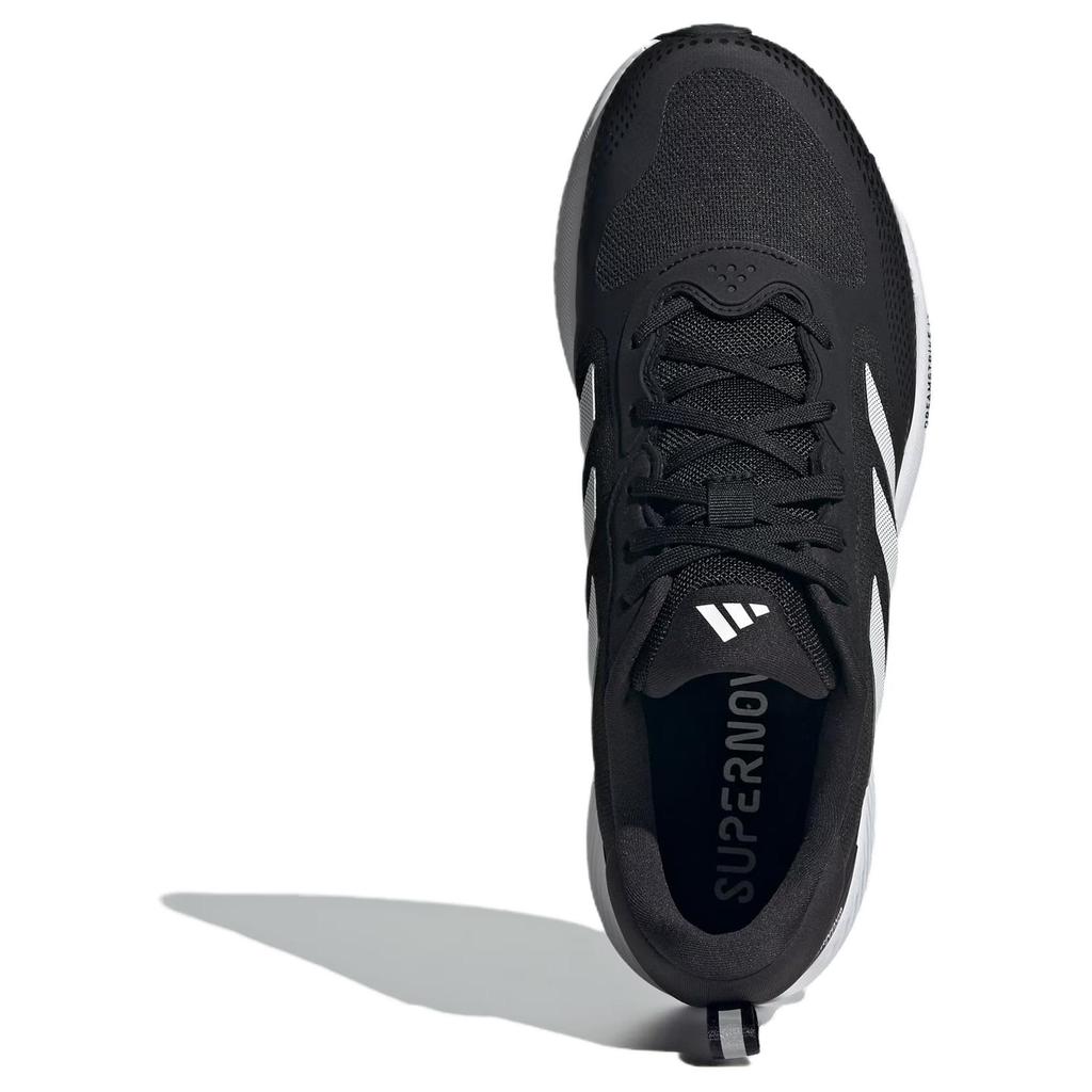 Adidas Supernova Eterno Comfortable Non-Slip Low-Top Running Shoes Unisex Running Shoes Black White JP9698
