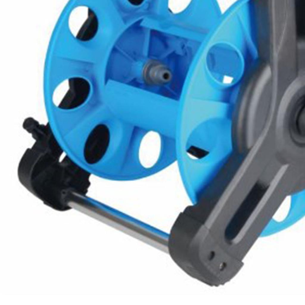 Garden Hose Reel Cart 35m Hose Reel Rope Storage Rack for Garden Lawn Farm Car Washes