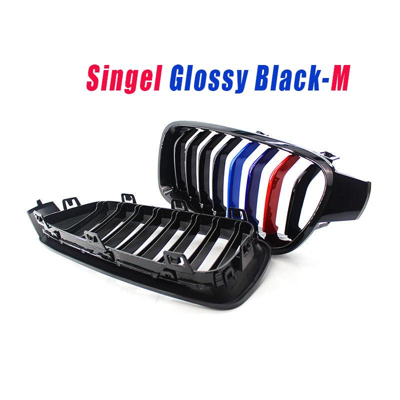 Rhyming Front Bumper Kidney Grilles Replacement Air Intake Grill Car Accessories Fit For BMW F30 F31 F35 3-Series 2012 -