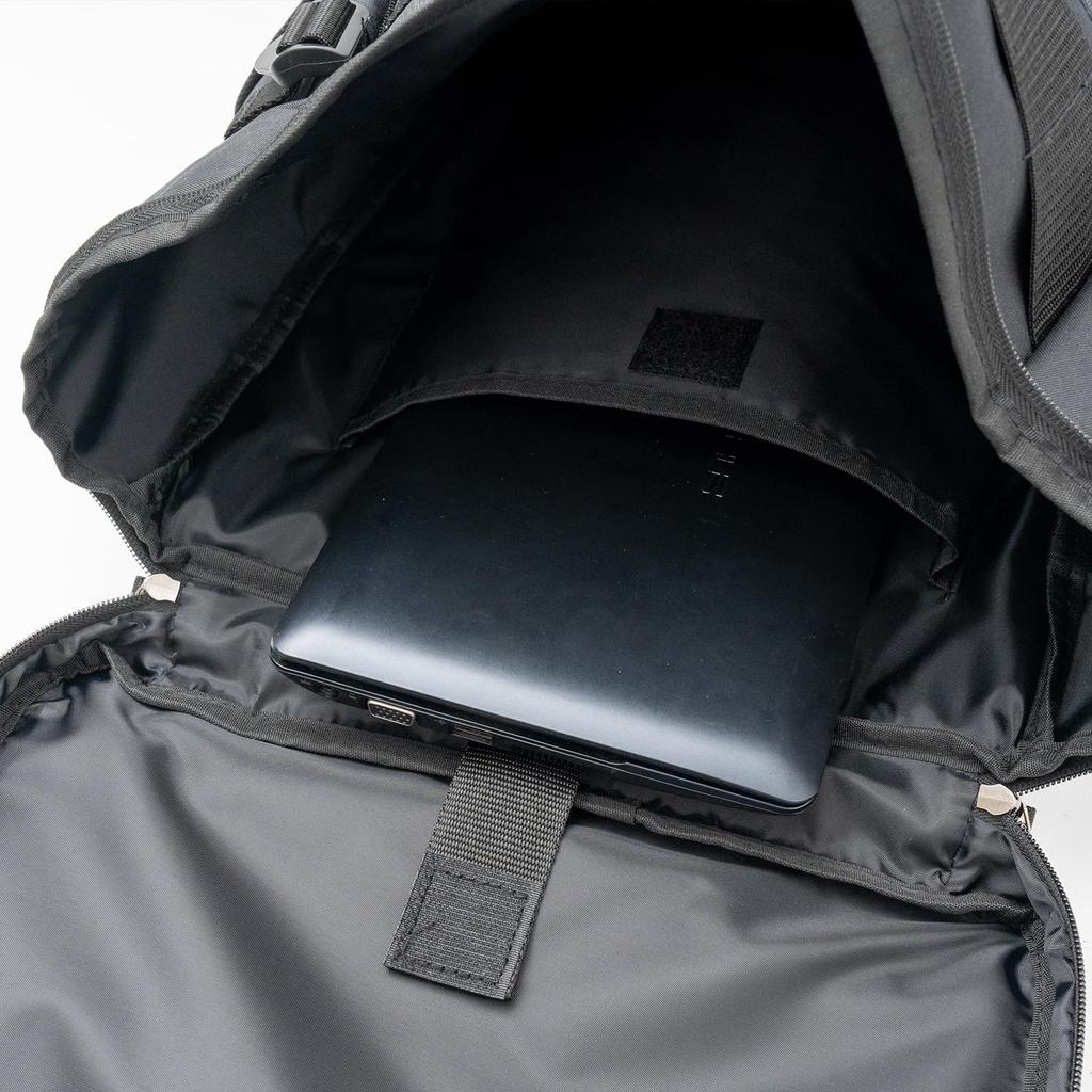 LOGOSPark Large Capacity Square Backpack Daypack for Outdoor and Freshmen Activities, Camping, School, Commuting, Men's