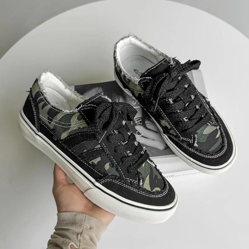 Men's Skateboard Shoes Vintage Fashion Casual Comfortable Suede Vulcanized Shoes for Men Original Classic Designer Sneakers Men
