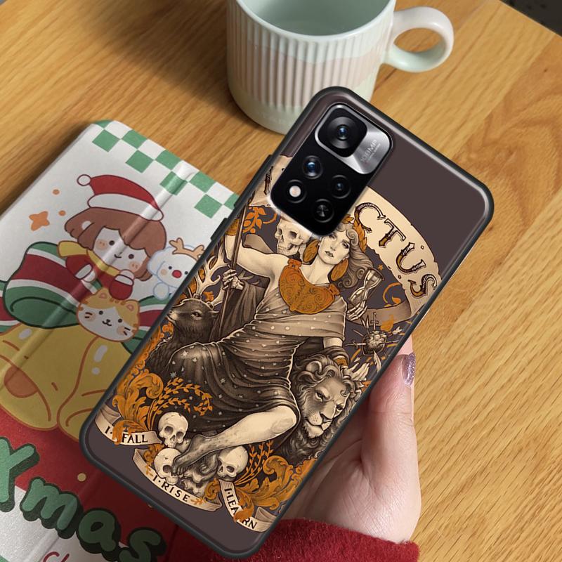Gothic Witch Witchcraft Case For Xiaomi Redmi Note 14 Pro 13 12 11 10 15 Pro Plus Redmi 15 C 13 10C 12C 13C 14C Cover
