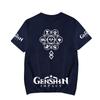 Genshin Impact T Shirt for Men Women Summer Clothing Fitness O Neck Anime Man T-shirt for Male Oversized Men T-shirts Tops