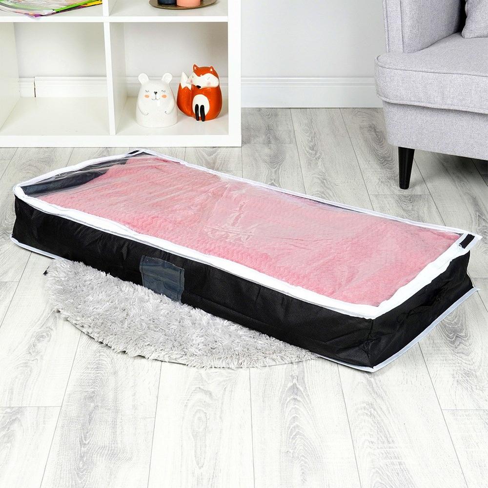 Organizer Bag for Bedding, Blankets, Clothes, Under Bed, Flat