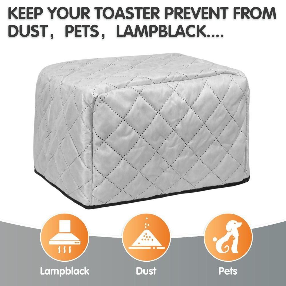 Anti Dust Toaster Dust Cover Durable Bakeware Organizer Bread Machine Protector Cover  Household