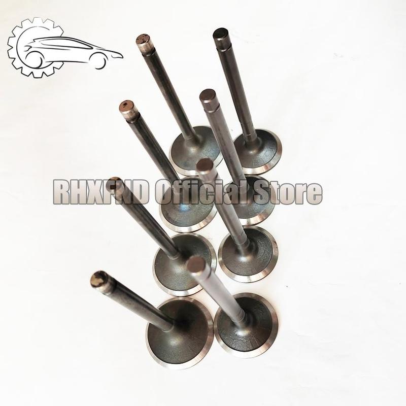 8PC 1KZT 1KZ TE 1KZ 13711-67020 3715-67020 Intake and Exhaust Valve for Toyota Land Cruiser 90 Prado 4-Runner Hilux 2982cc 3.0TD