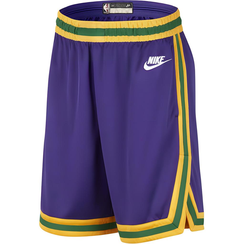 New Nike Basketball Shorts Men's Imperial Purple/White DX8726-547