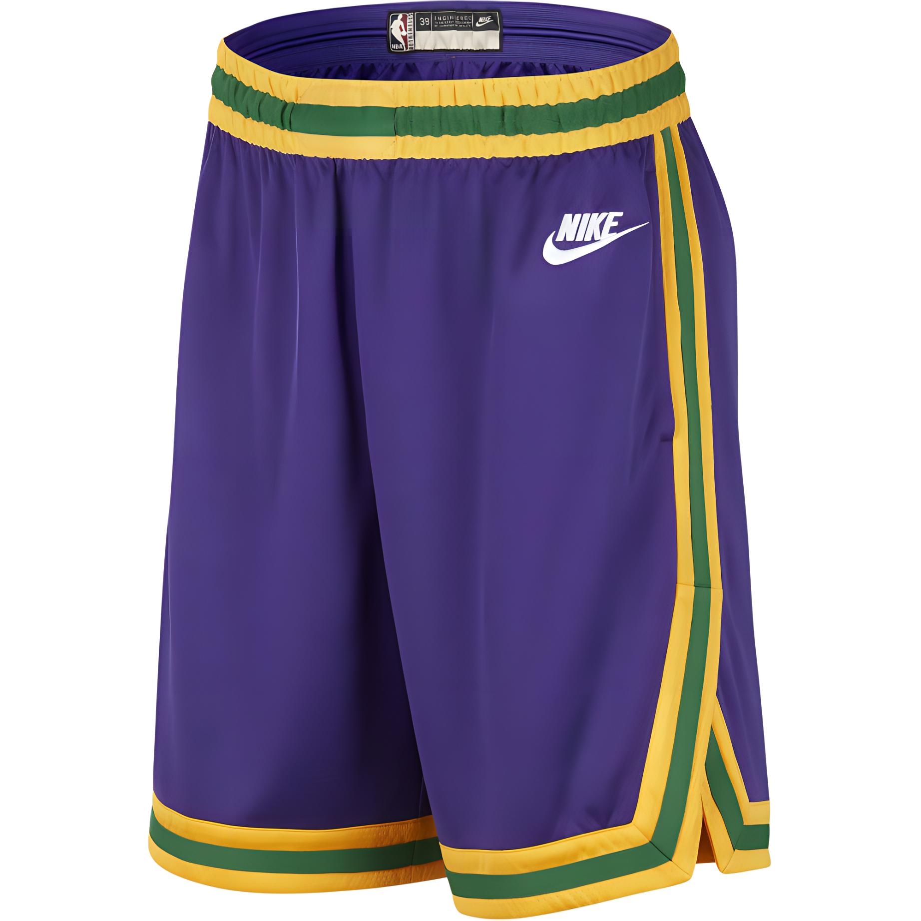 

New Nike Basketball Shorts Men s Imperial Purple/White DX8726-547 XL