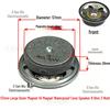 57mm Iron Shell 5W 8 Ohm Loud Magnet Speaker with Full Paper Cone for Radio Broadcast