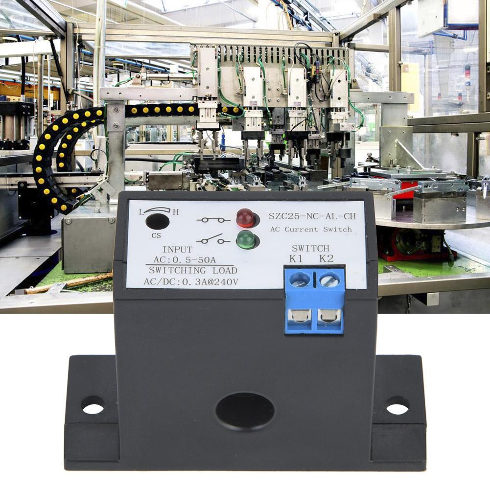 SZC25NC ALCH Self Supply Adjustable Normally Close AC Current Sensing Switch AC 0.550A