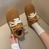 Retro women's autumn new soft-soled sports casual versatile lightweight leather board shoes trendy shoes