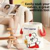 Thickened Foot Soaking Bucket Cartoon Foldable Tub Cute Portable Foot Bath  Winter Season